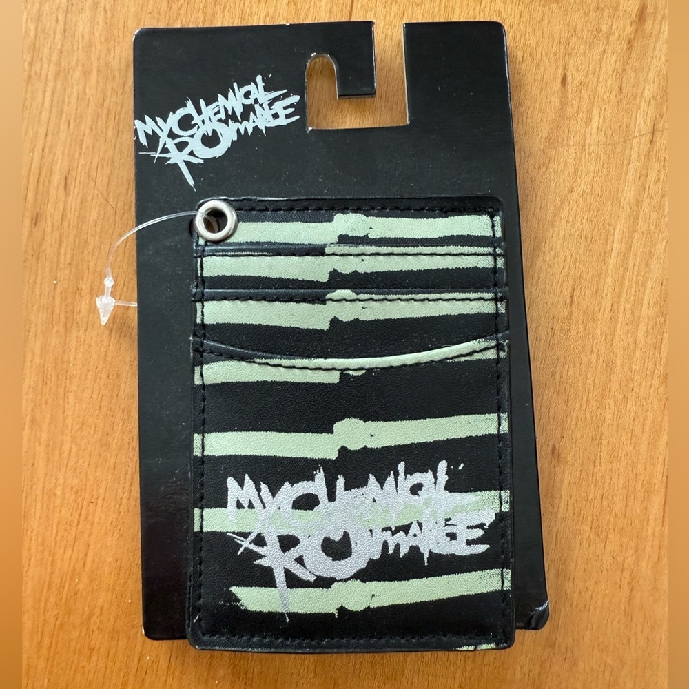 Bioworld My Chemical Romance Black and White Marching UniformCard Holder Wallet